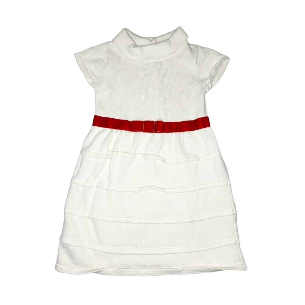Janie and Jack Short Sleeve Sweater Dress Size 3